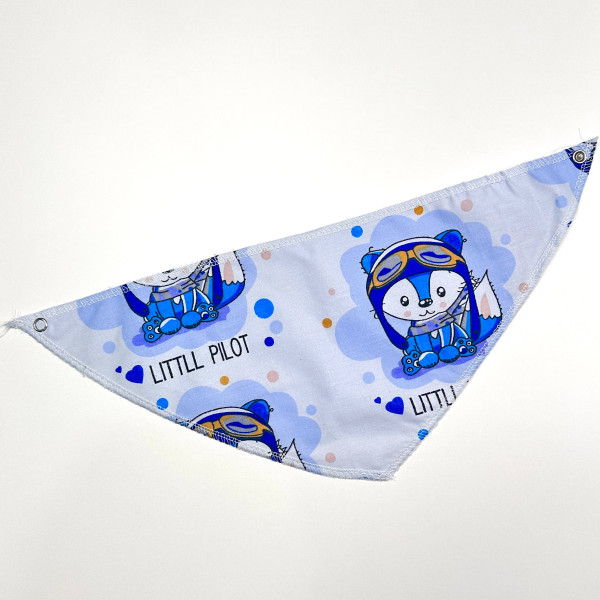 Непромокаючий слинявчик Littll Pilot