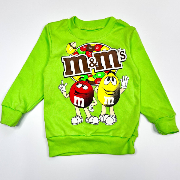 Дитячий костюмчик зелений m&m’s 86р