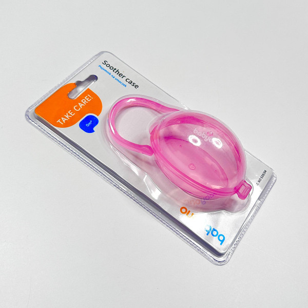 Футляр для пустушки від Babyono рожевий