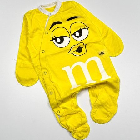 Чоловічок m&m’s Жовтий Губки 56р-74р